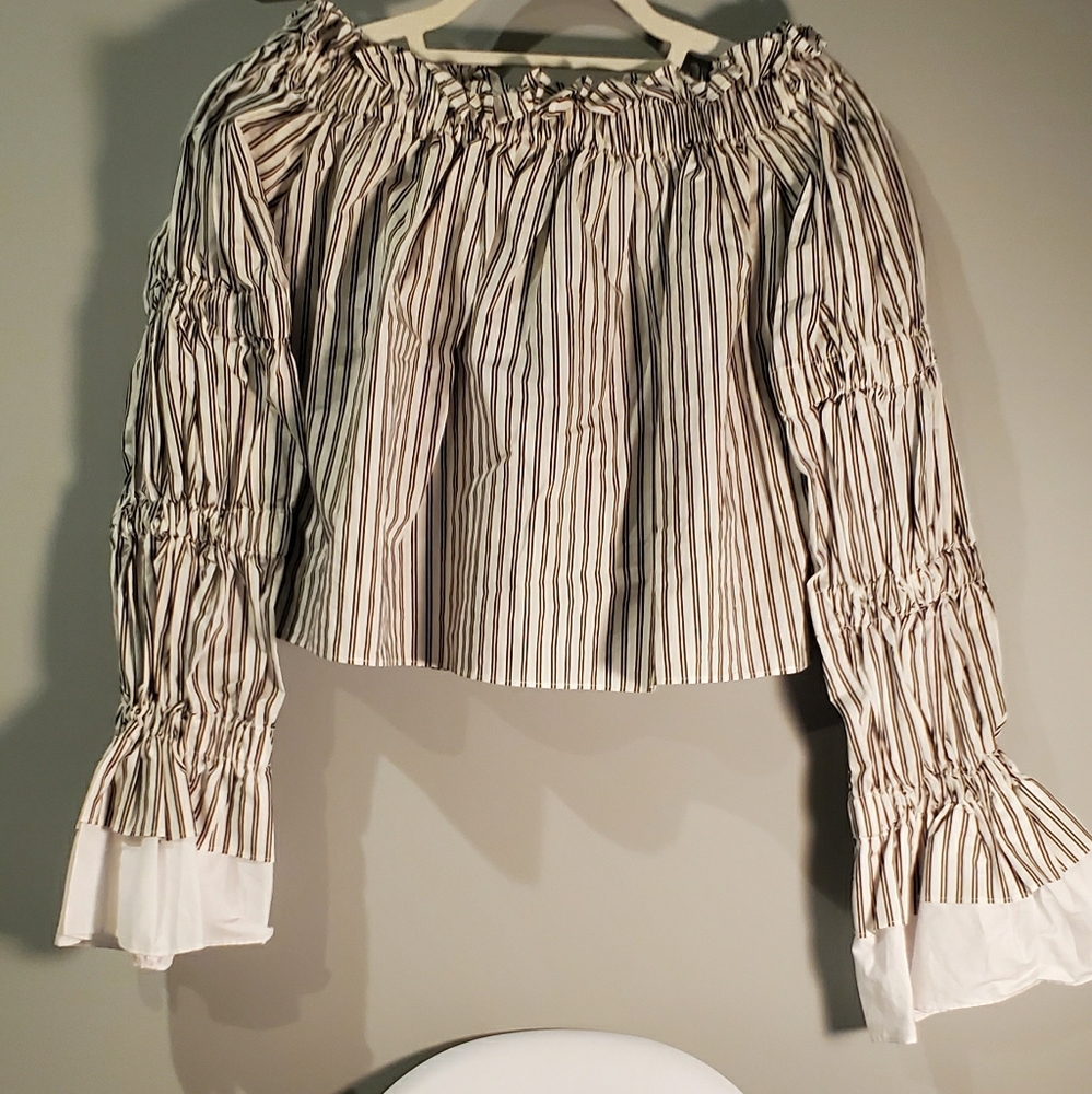 Tov Los Angeles striped top